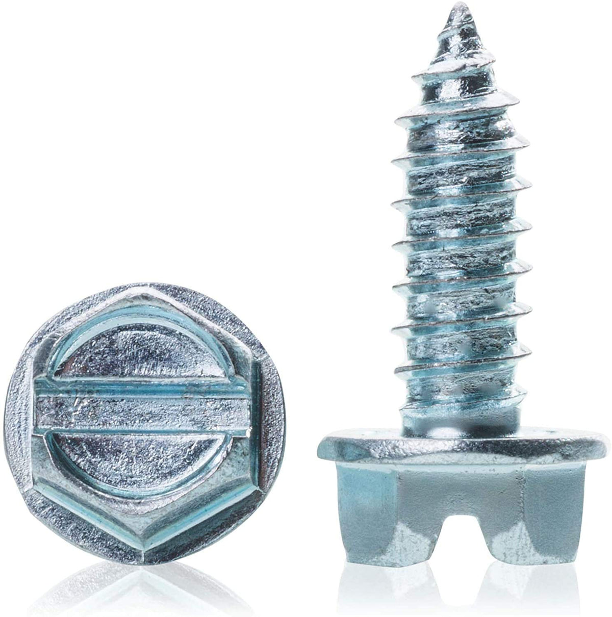Discount Car Care HI-TECH zinc plated license plate screws secure plates against rust in all weather.