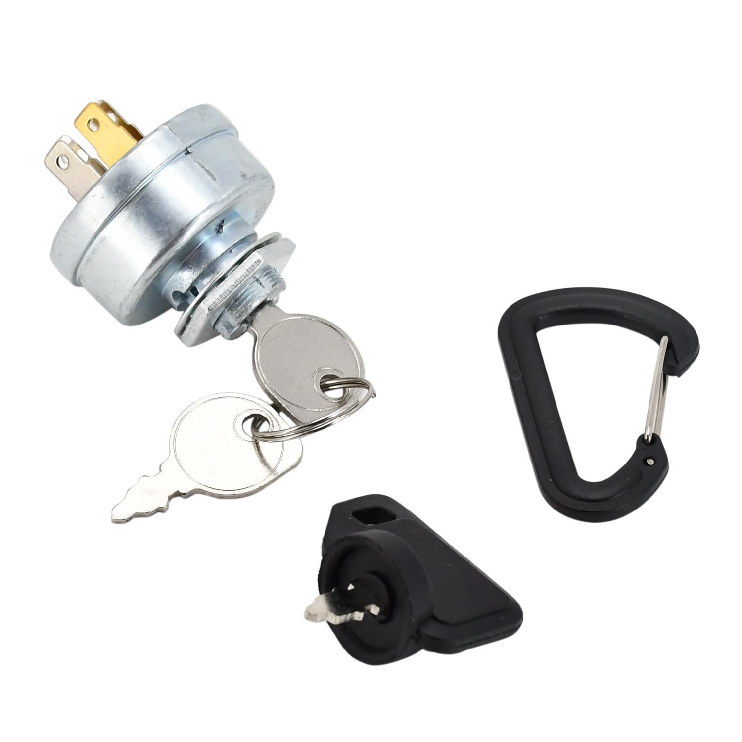 Disenparts ignition switch with keys for AYP 158913, broad compatibility.