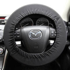 Disklok soft leather protective cover offers universal fit and gentle protection