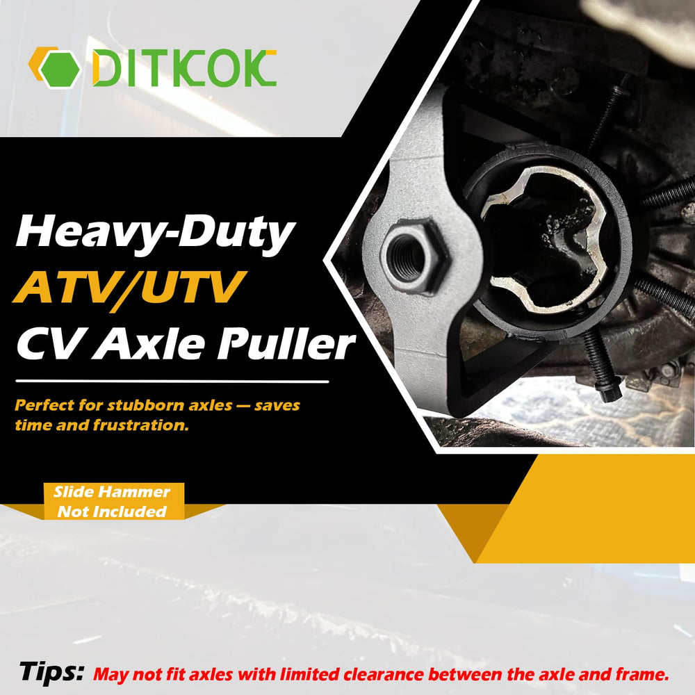 Heavy-duty axle grabber on a rugged bench, ready for tough jobs.