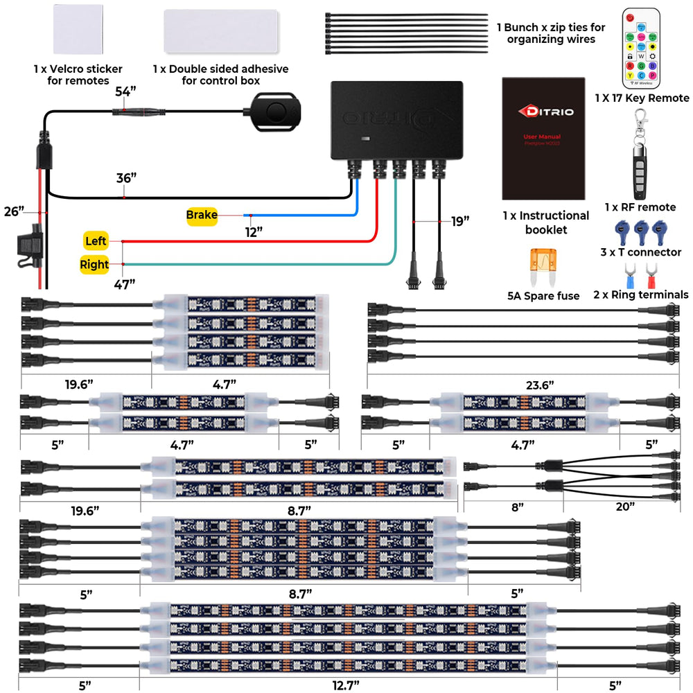 DITRIO plug-and-play installation makes setup quick and easy.