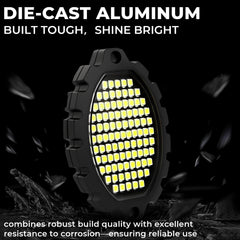 DITRIO 20-pod LED rock light with 93 LEDs per pod for brightness