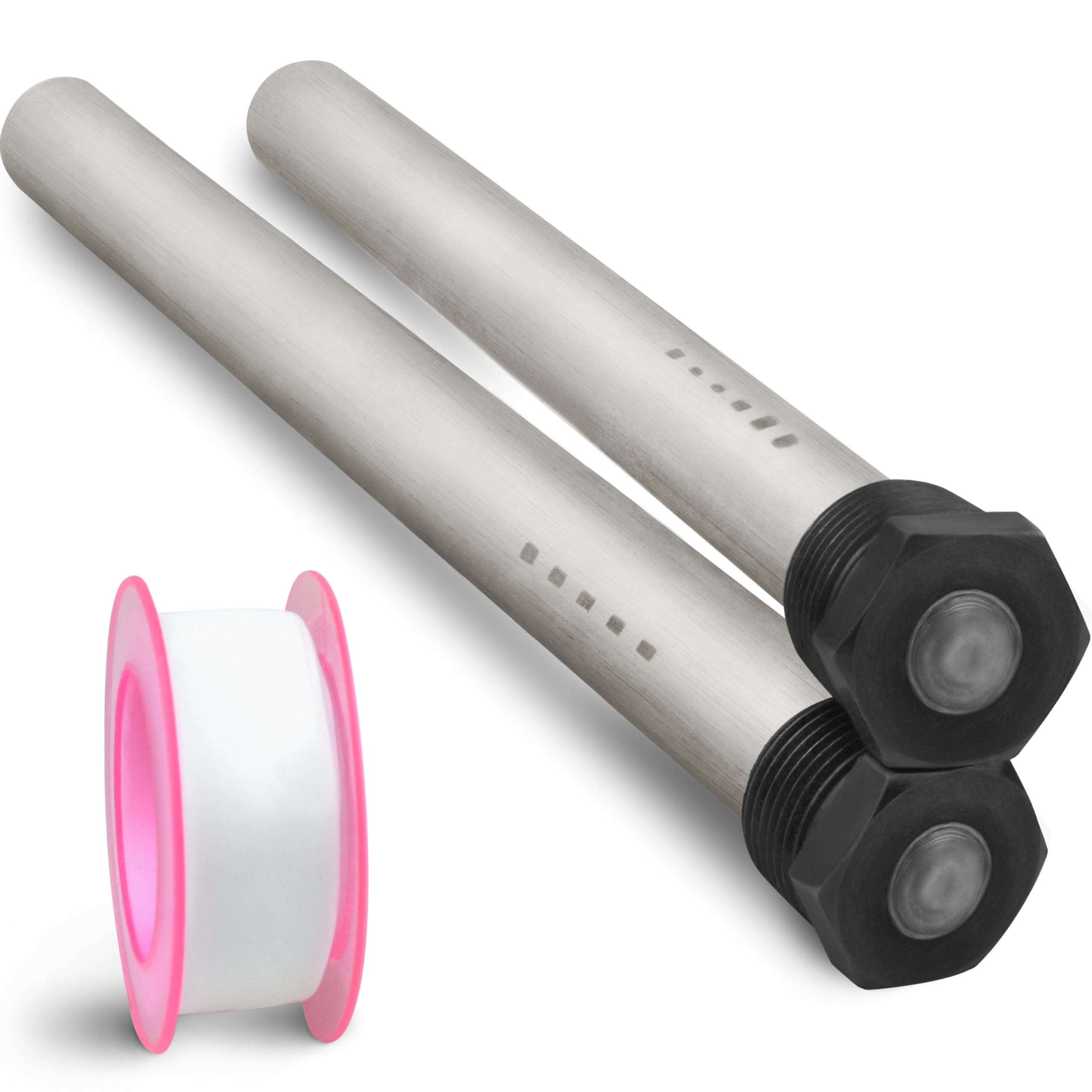Diximus anode RV water heater 2-pack protects the tank from corrosion and extends life.