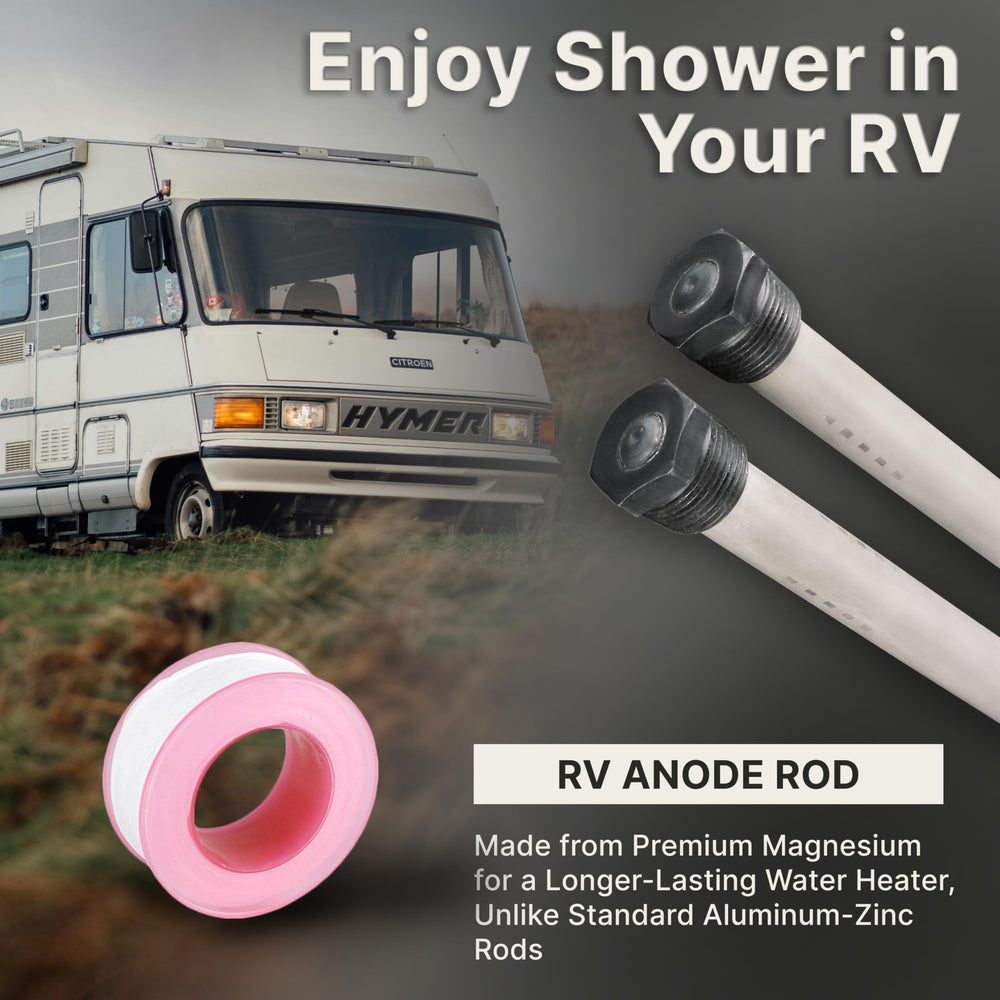 Two-anode set ensures ready replacement when needed.