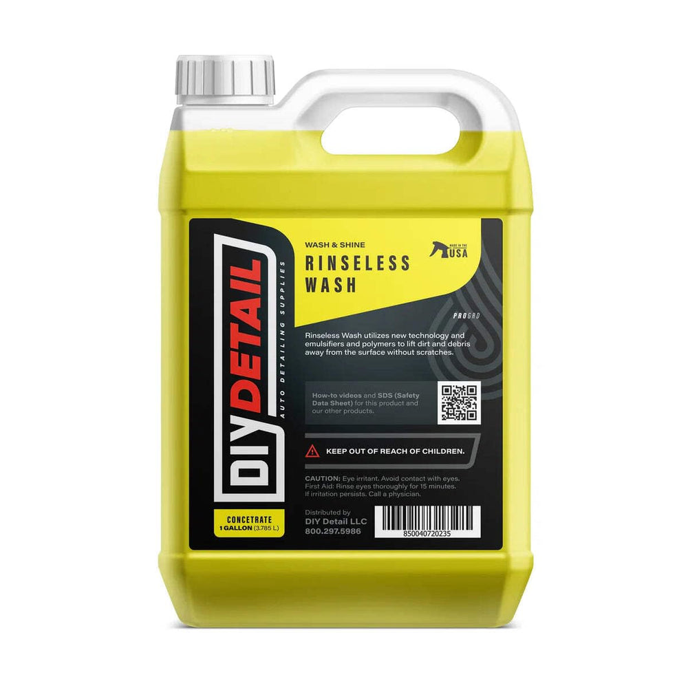 diy detail rinseless wash v2 bottle pour for quick waterless cleaning