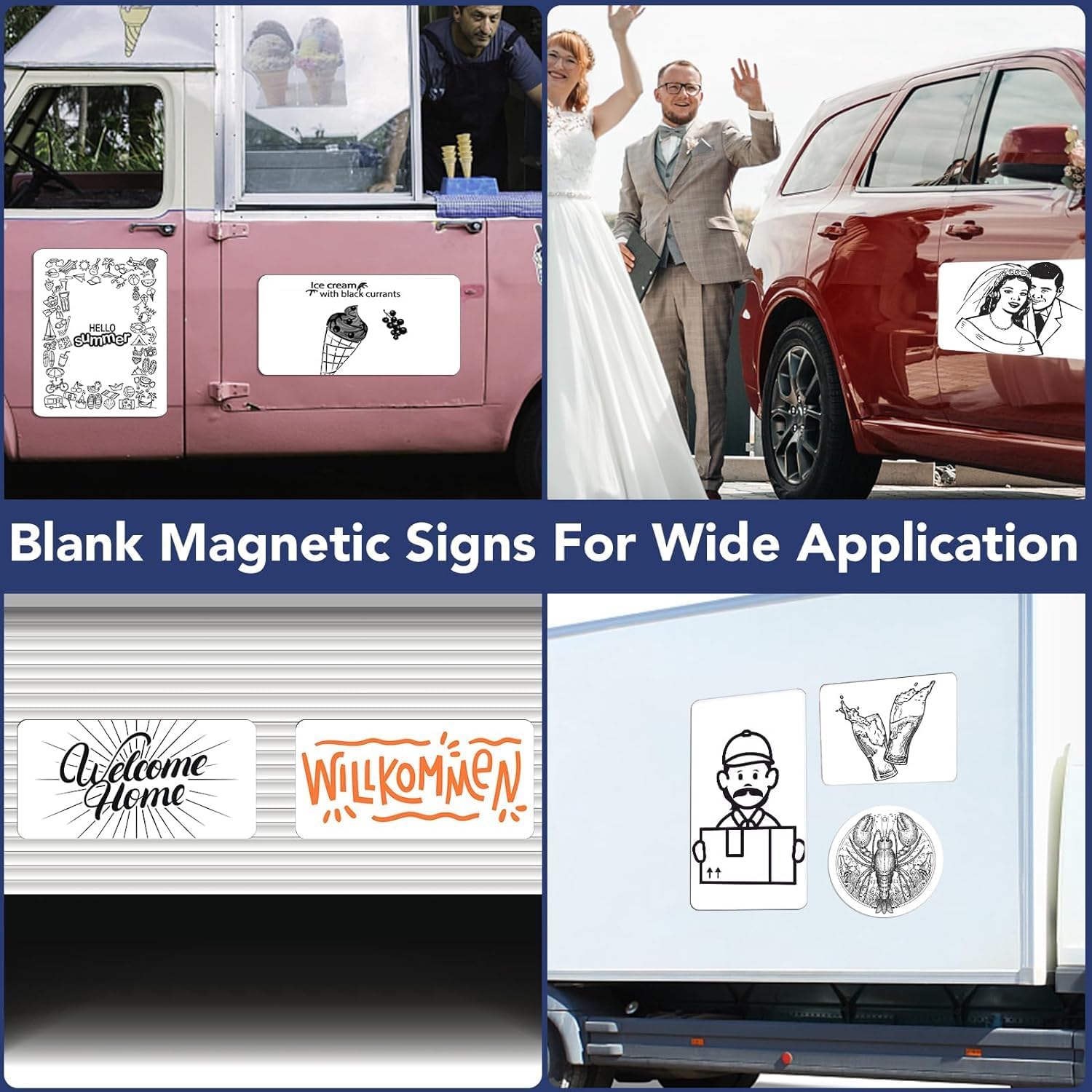 DIYMAG magnets fit securely at highway speeds with reinforced magnets