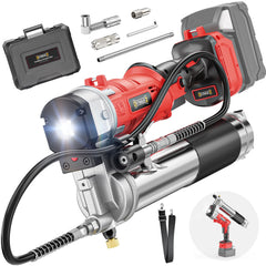 DIYtoolifz cordless grease gun with Milwaukee 18V compatibility for efficient lubrication