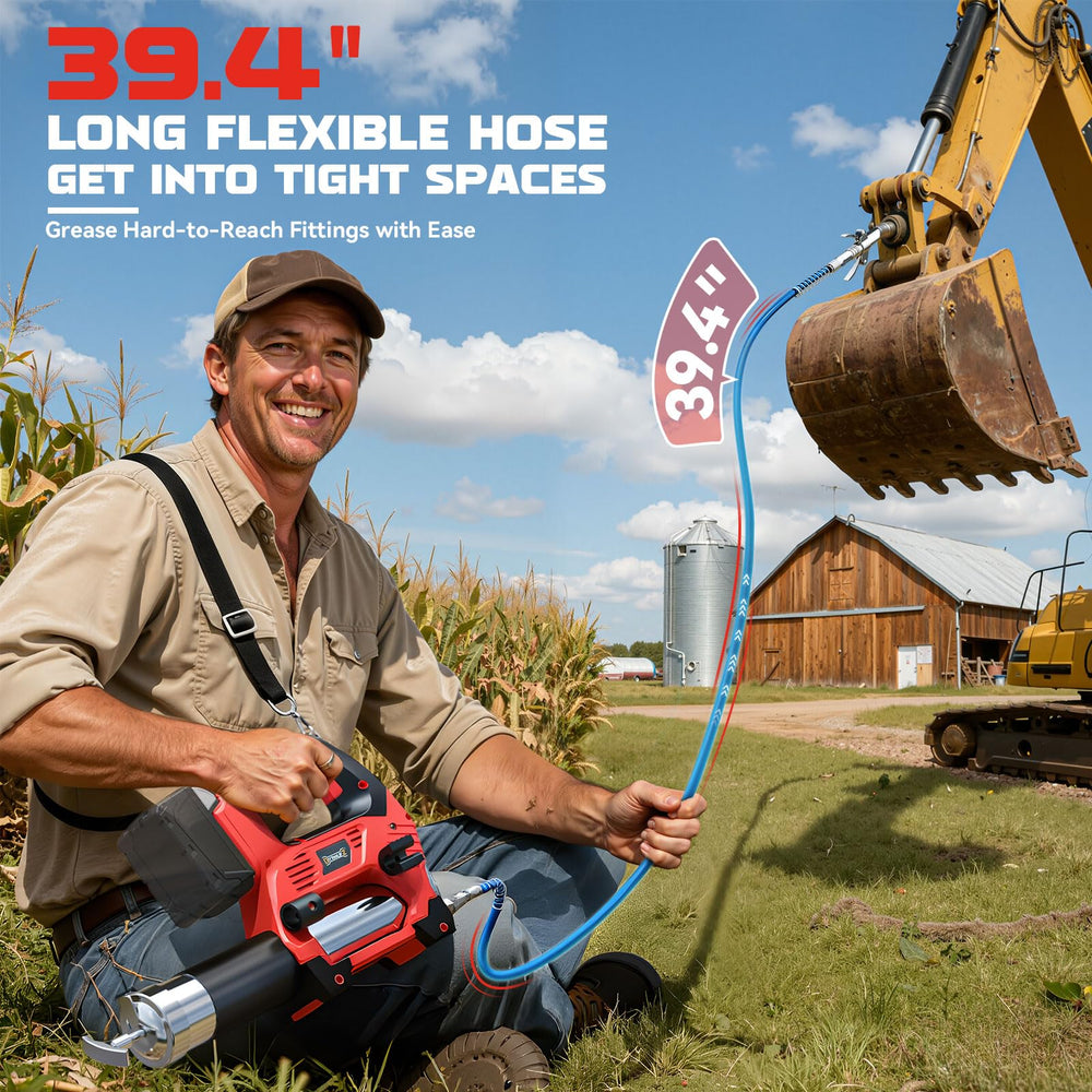 DIYtoolifz 39.4-inch hose extended reach in tight spaces