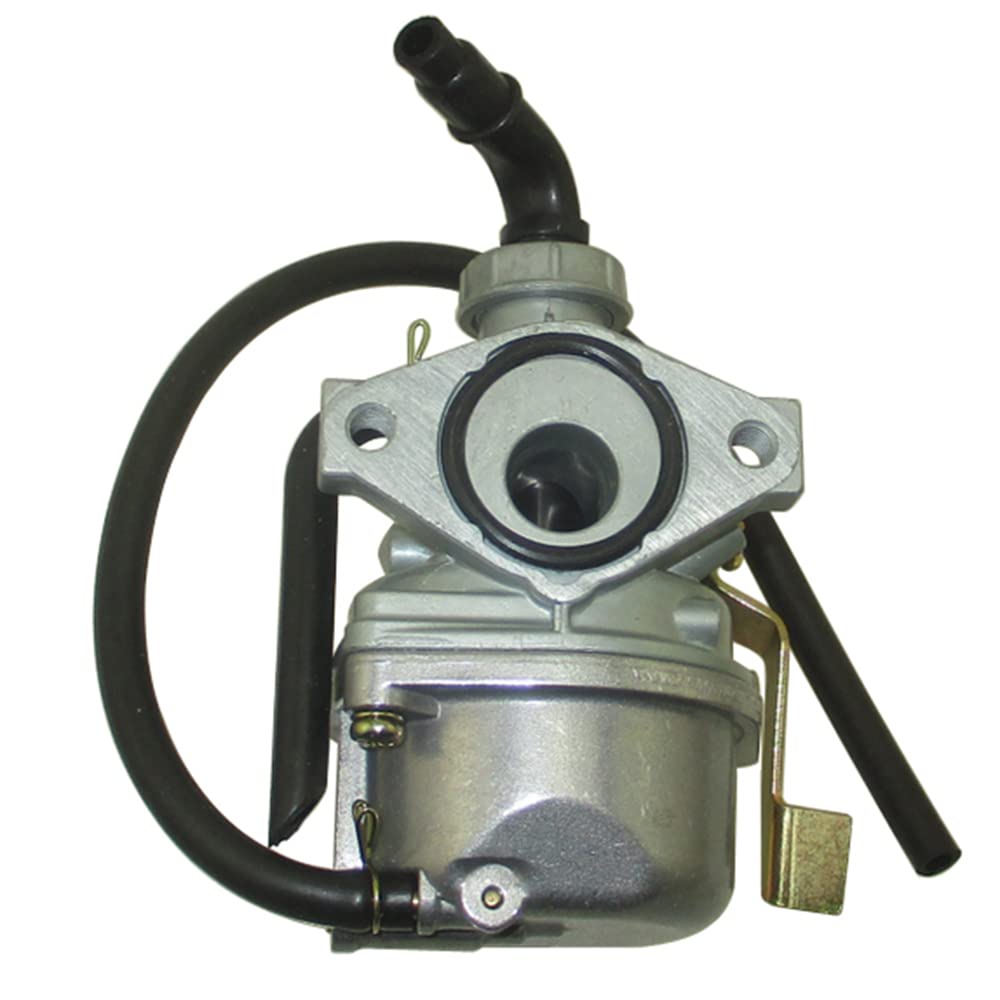 DJ-Motor PZ14A carburetor on KMB60 pit bike for smooth fuel delivery.