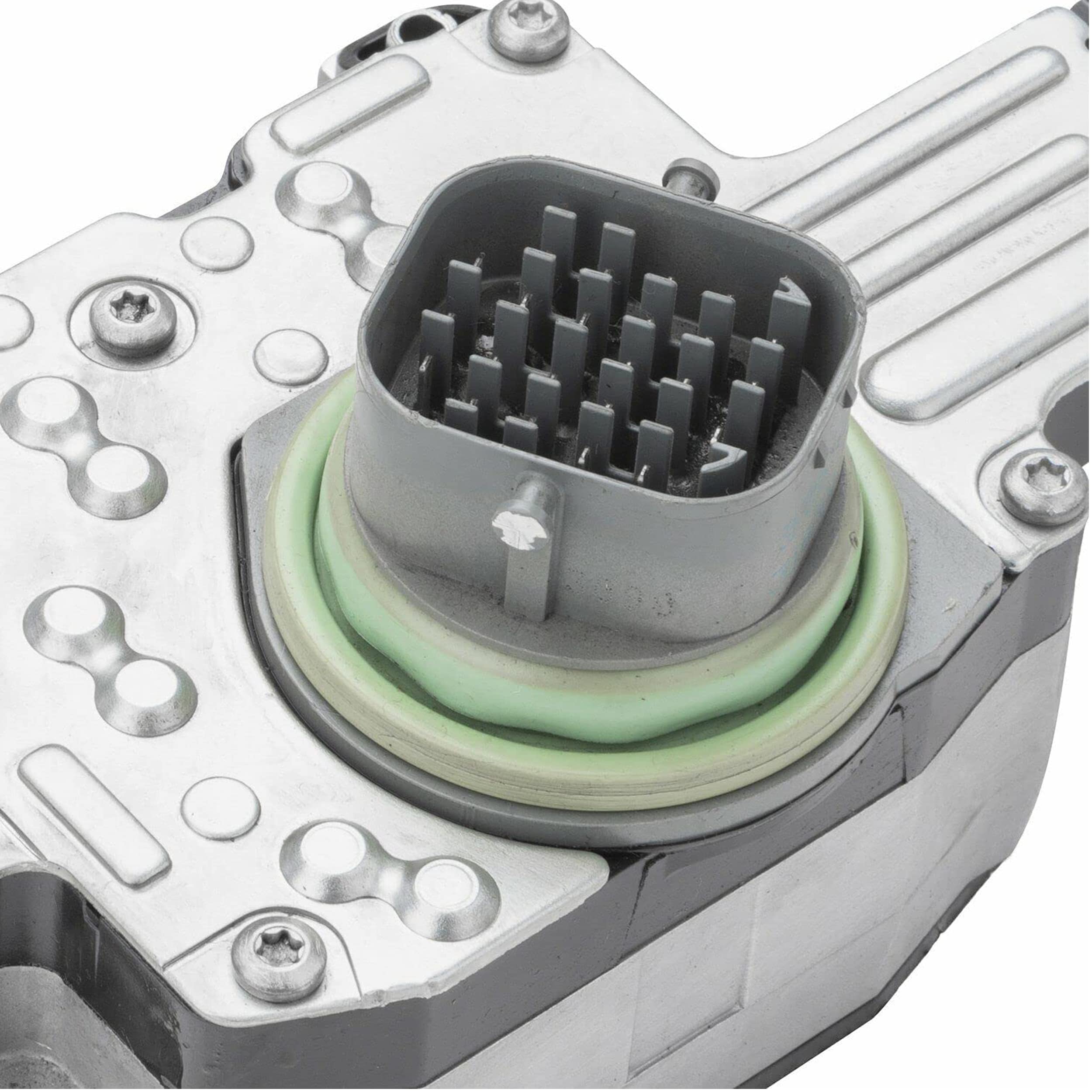 DJ TRANS PARTS 68RFE grey shift solenoid pack connectors close-up shows grey plug option