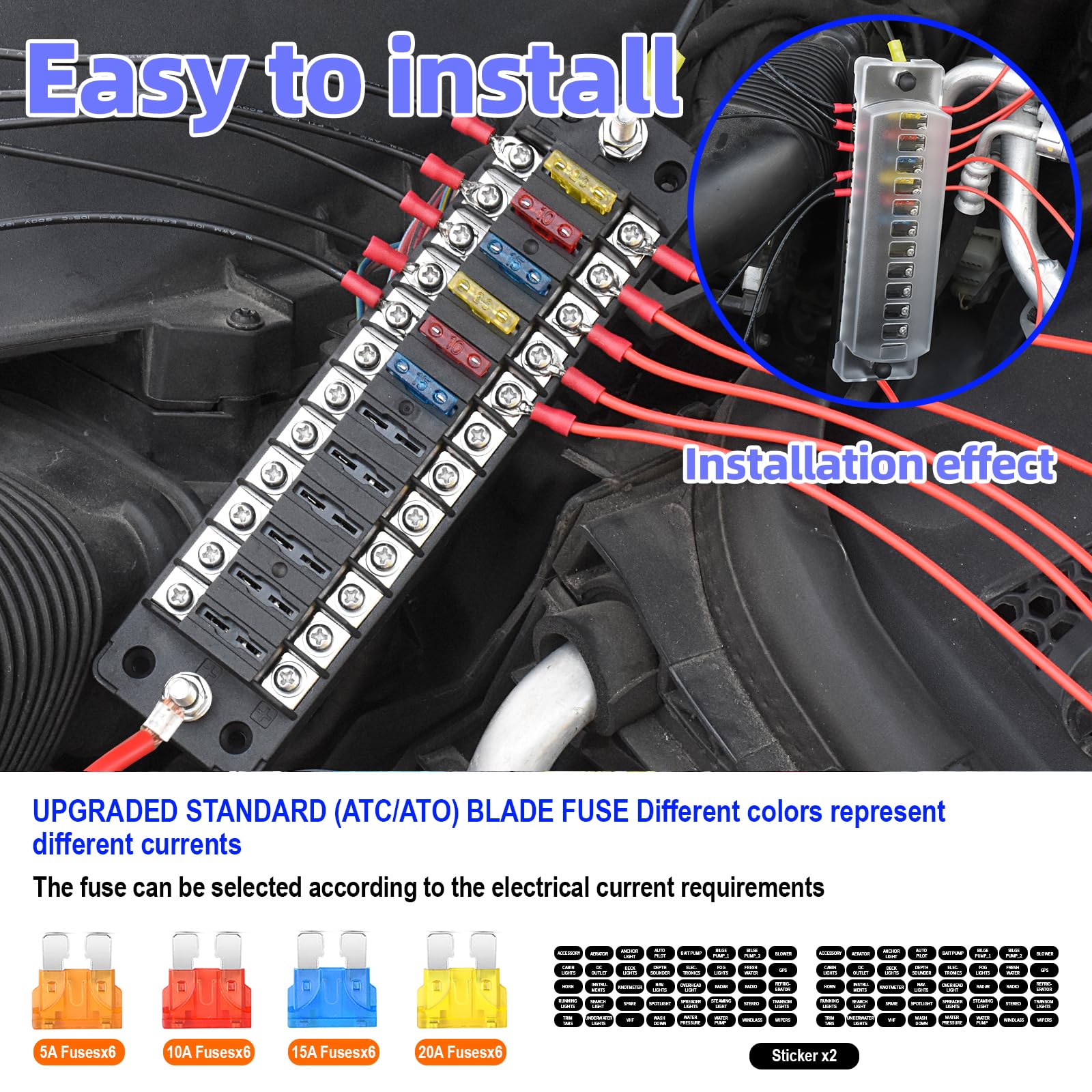 DKESOKUP negative bus included for organized grounding and simplified wiring.