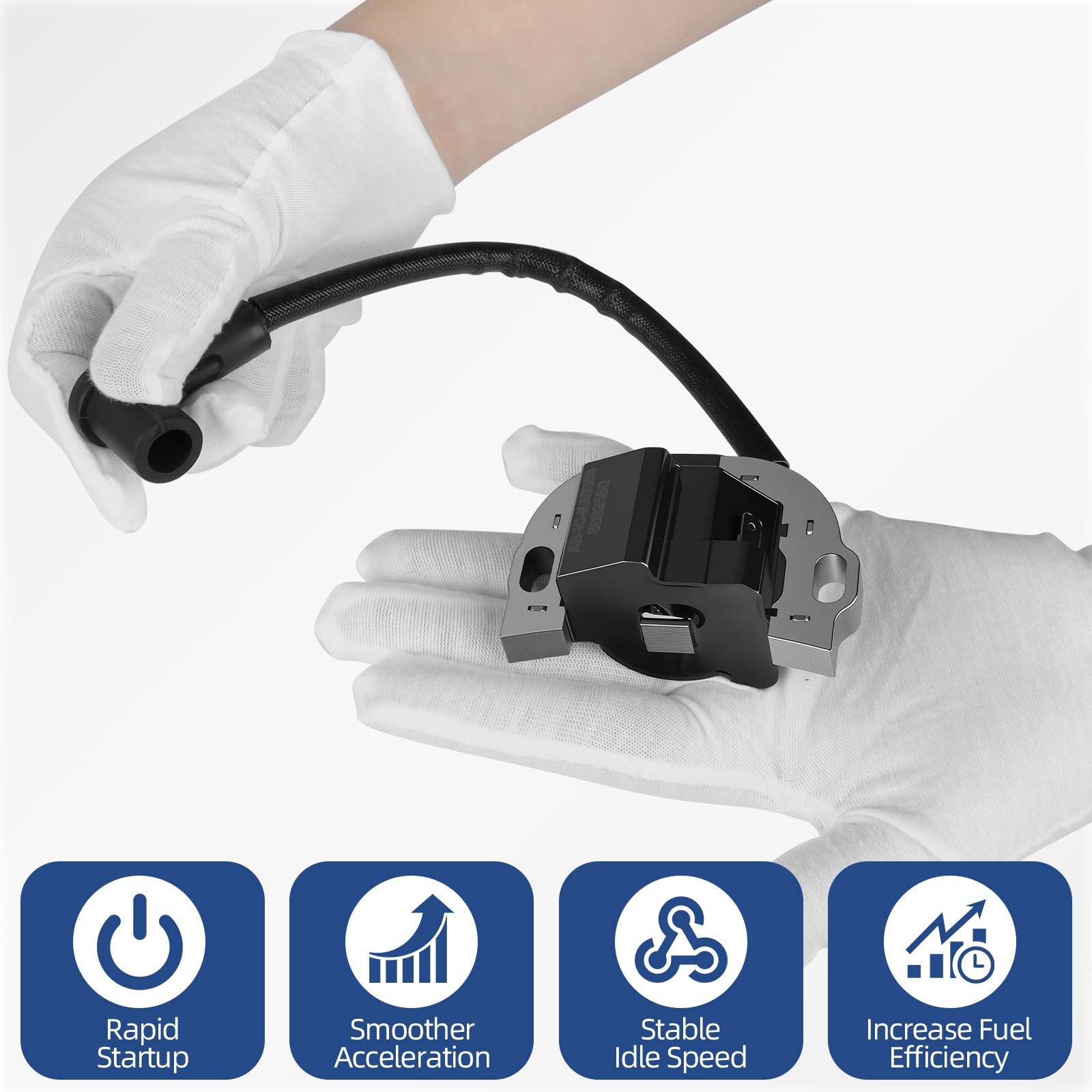 DKIIGAME replacement coil 21171-0711 for Kawasaki FR691V keeps starting smoothly