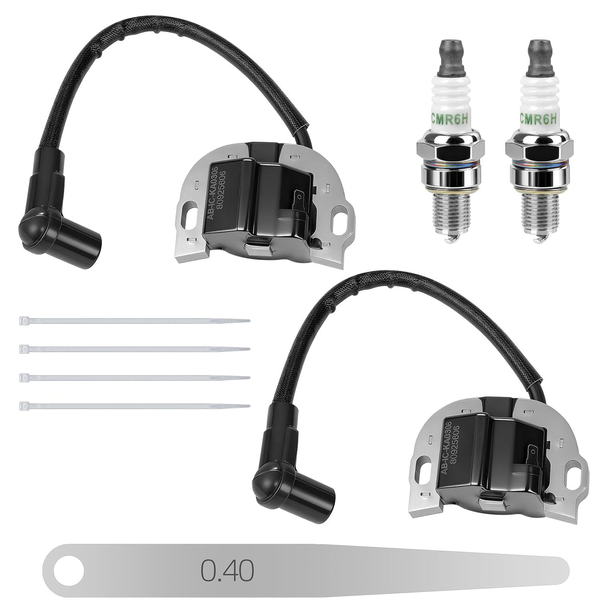 DKIIGAME 21171-0740 ignition coil kit for Kawasaki FR730V promotes reliable starts and steady performance