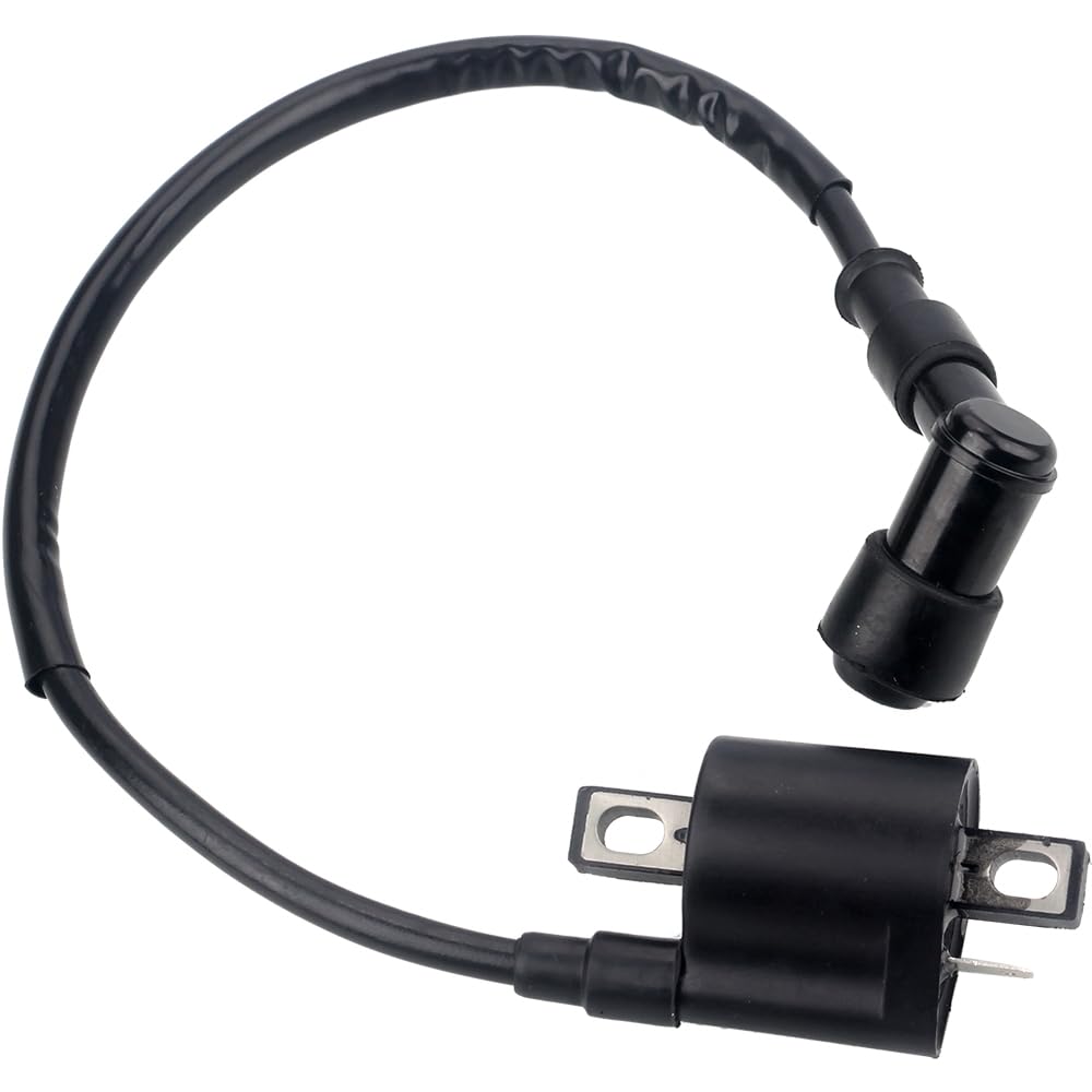 Close-up of DKIIGAME ignition coil windings highlights robust construction