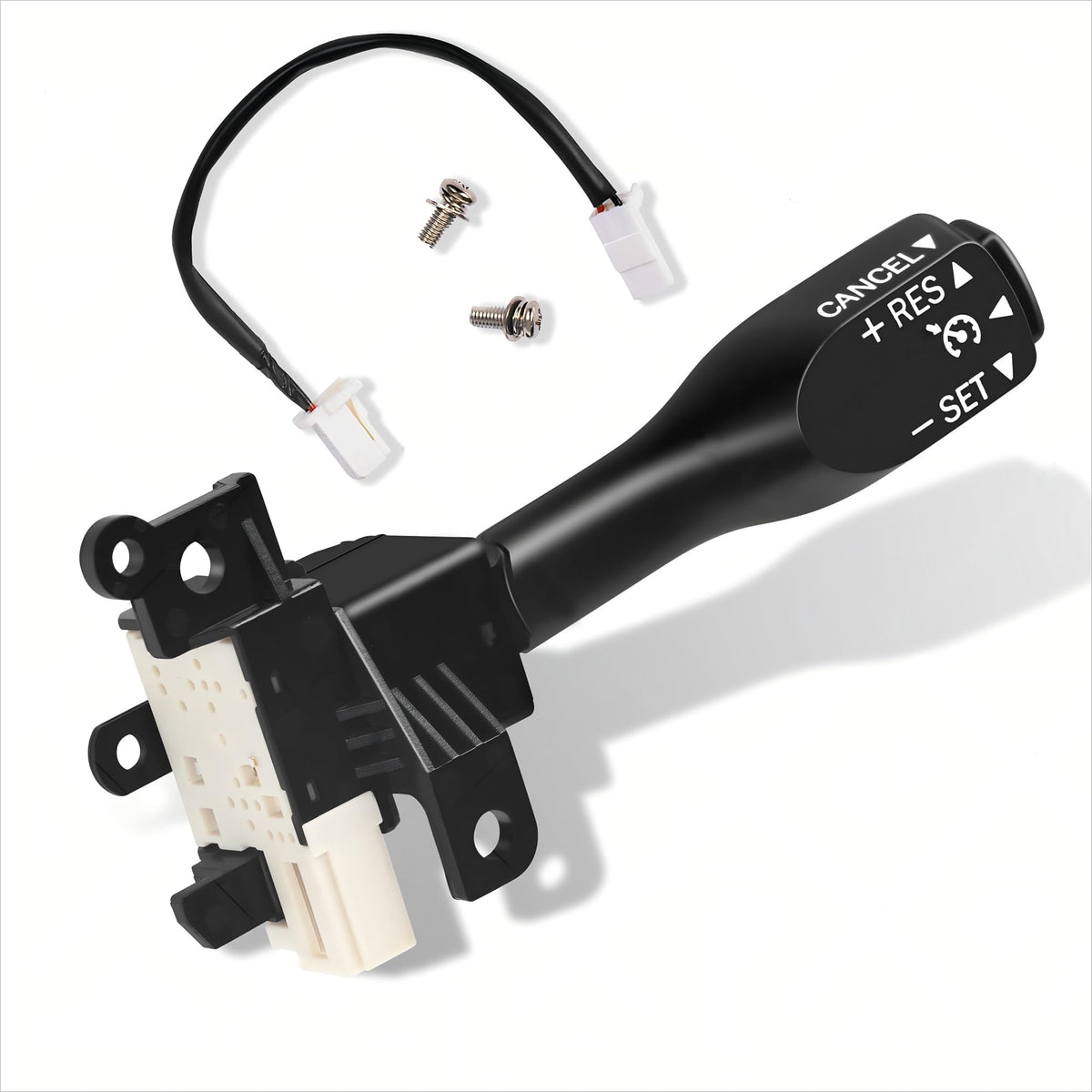dkvaess cruise control switch front angle showing OEM-style build for Toyota vehicles