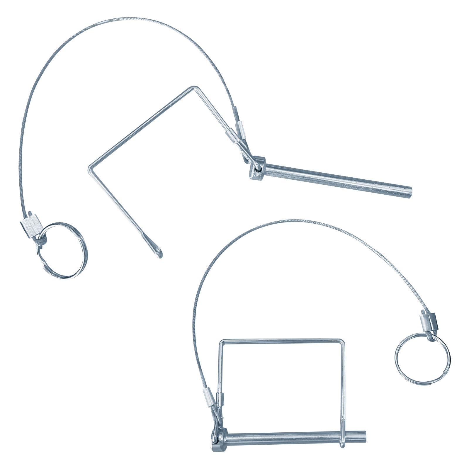 DLBEEM safety cord and release ring included with pins.