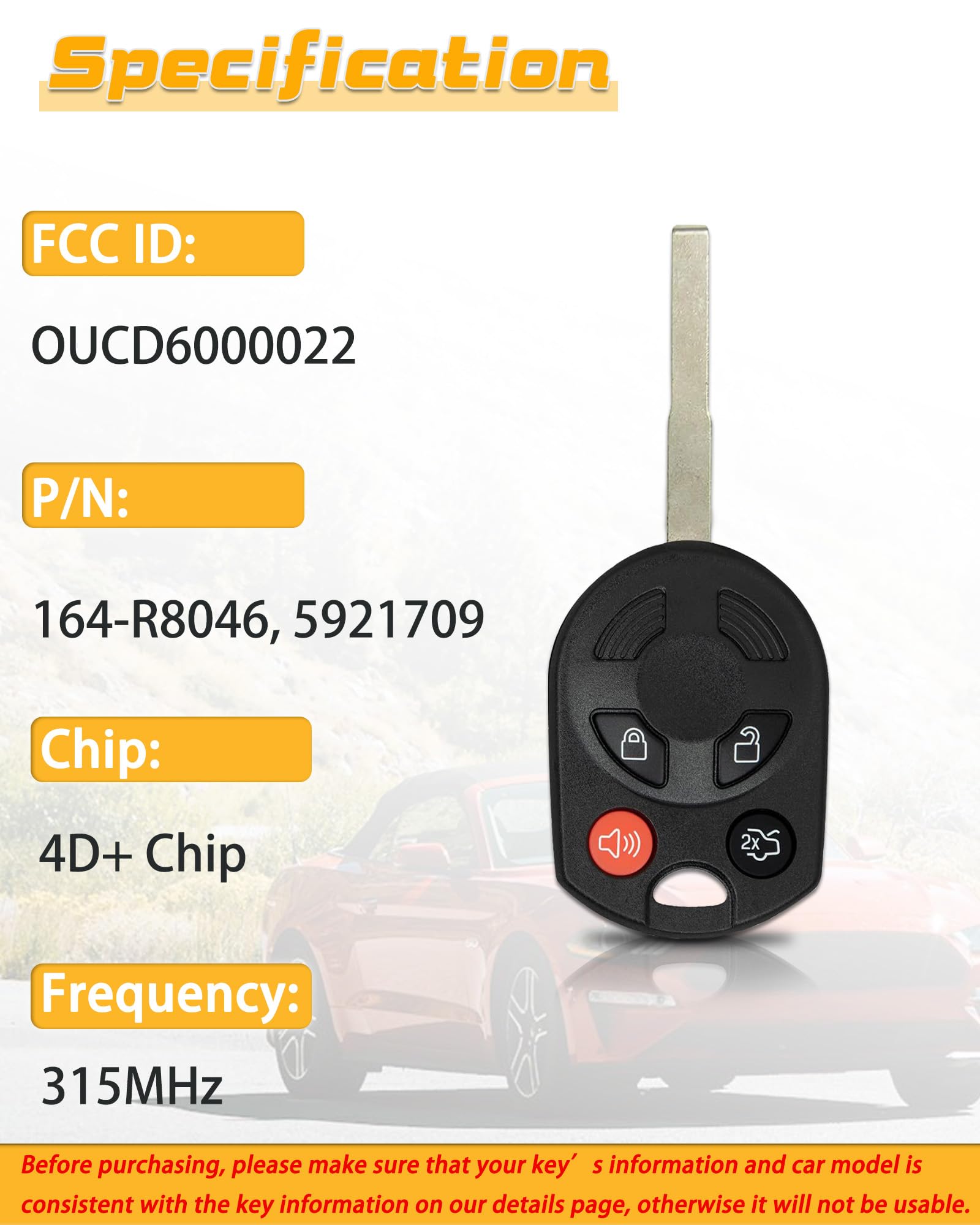 DLGHPO packaging for two-pack key fobs included