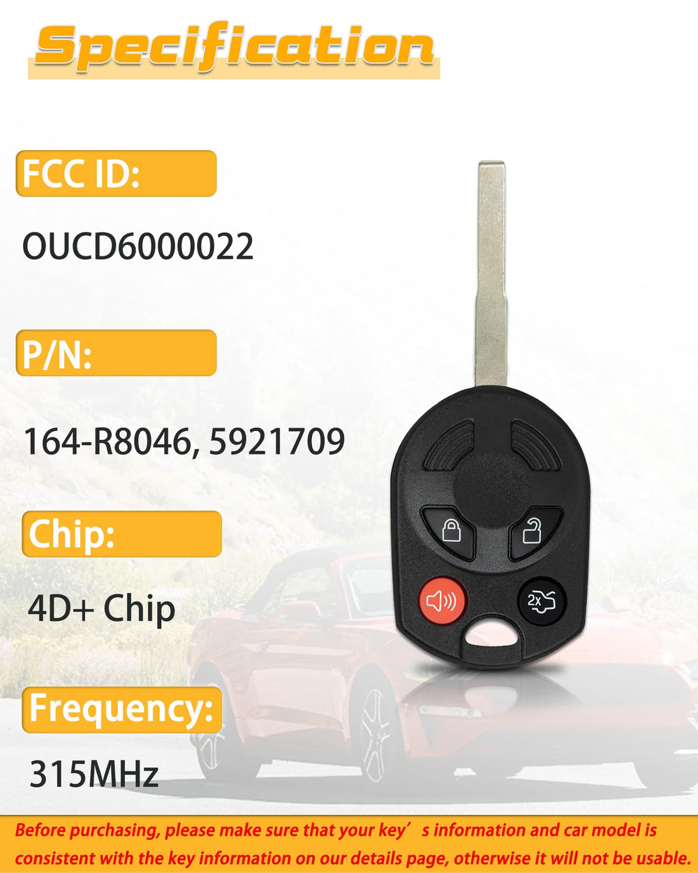 DLGHPO packaging for two-pack key fobs included