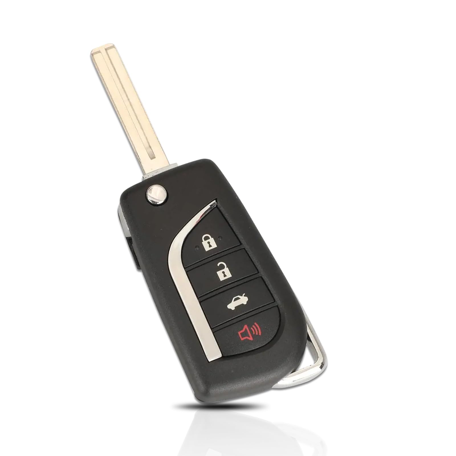 DLGHPO packaging for the key fob, ready-to-use with pre-installed battery.