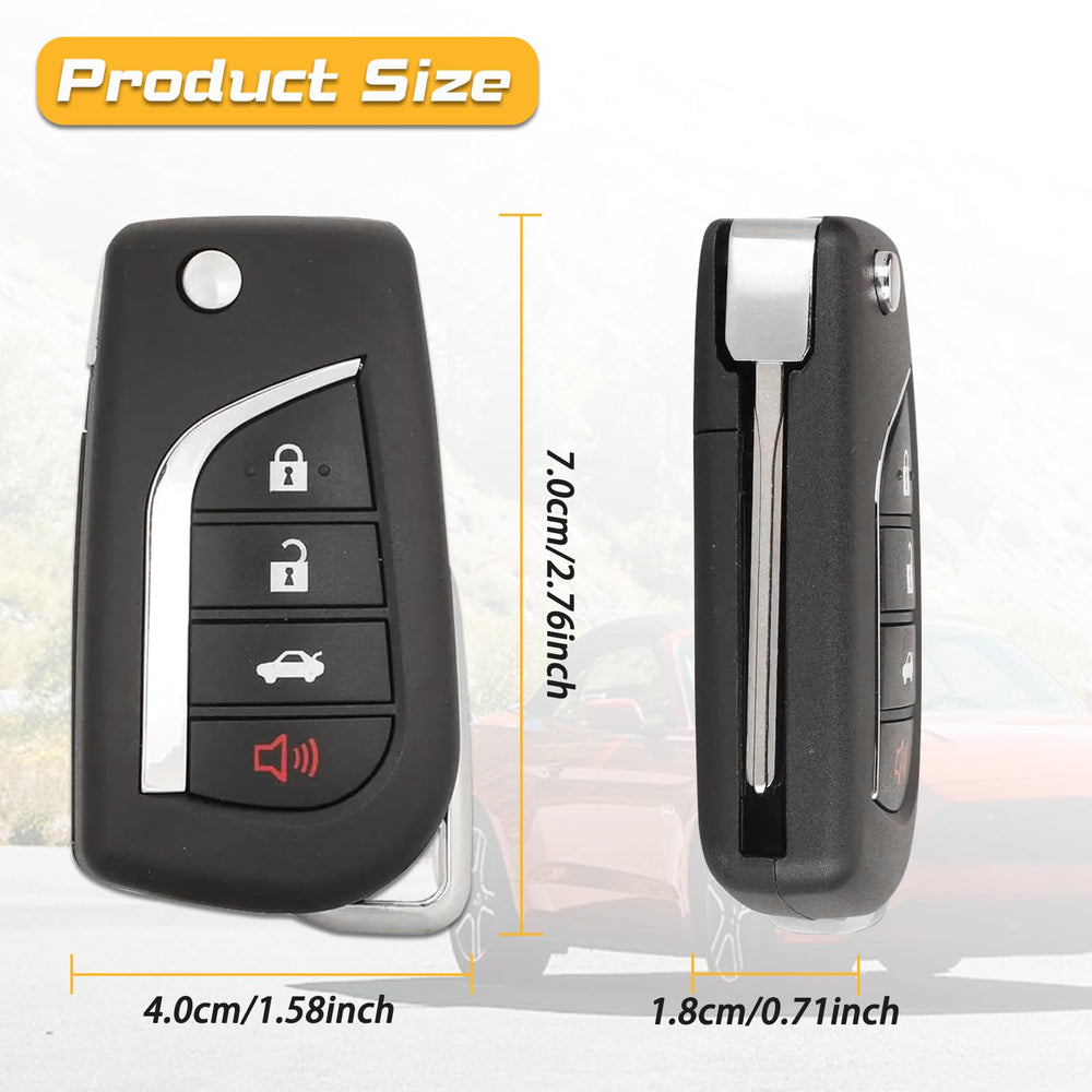 DLGHPO quality-checked replacement key fob, a reliable non-OEM option.