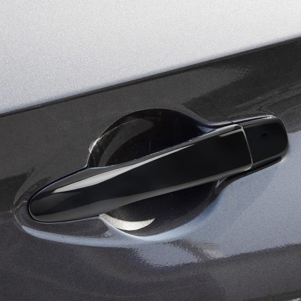 DLOVEG door handle cover for Nissan Kicks with smart entry, glossy finish