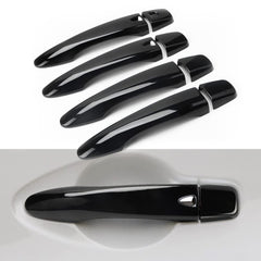 DLOVEG glossy black door handle cover on Nissan Murano protecting against scratches