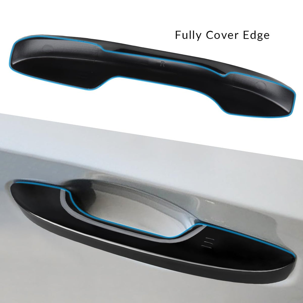 DLOVEG door handle cover on an Accord with gloss black finish and exterior protection