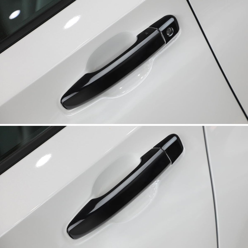 DLOVEG door-handle cover back with adhesive tape for easy installation.