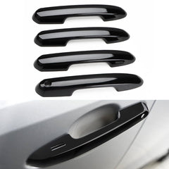 DLOVEG door handle cover for Rav4 in glossy black protects handles