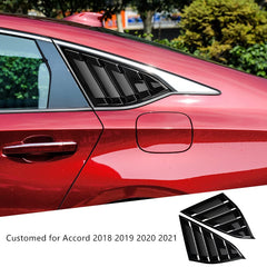 DLOVEG glossy surface louvers add sport style to exterior of Accord