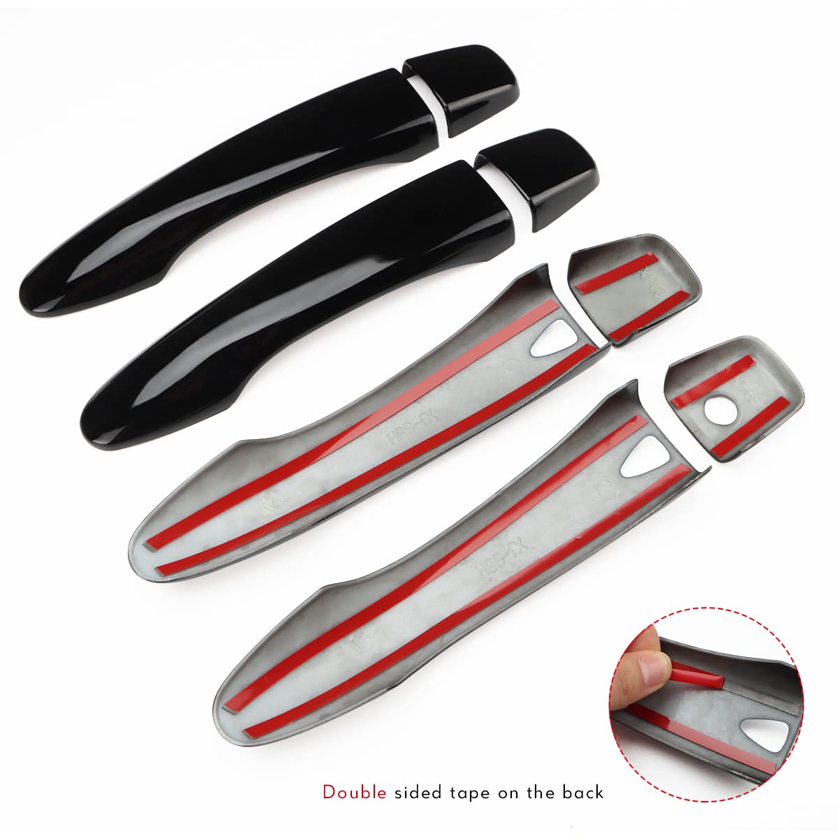DLOVEG scratch protection for car door handles maintaining appearance