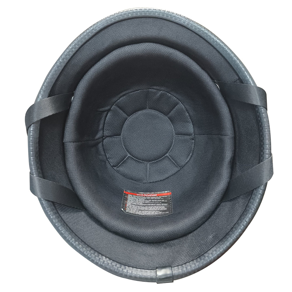 DLPACKJ helmet worn on a cruiser highlighting retro style and protection.