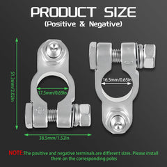 DLronwey anti-corrosion washers shown with terminals for lasting protection