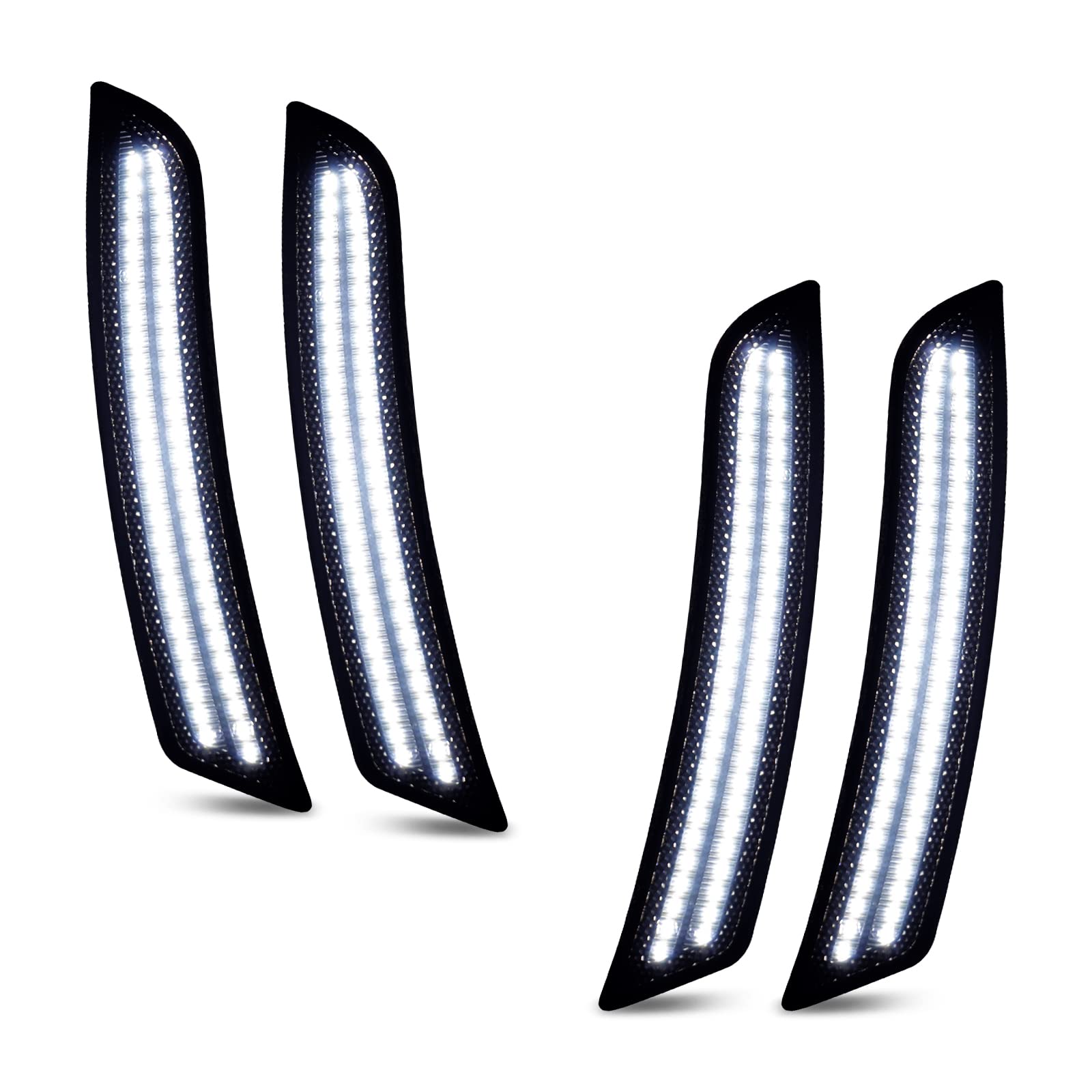 D-Lumina Camaro front left smoked side marker for enhanced daytime visibility