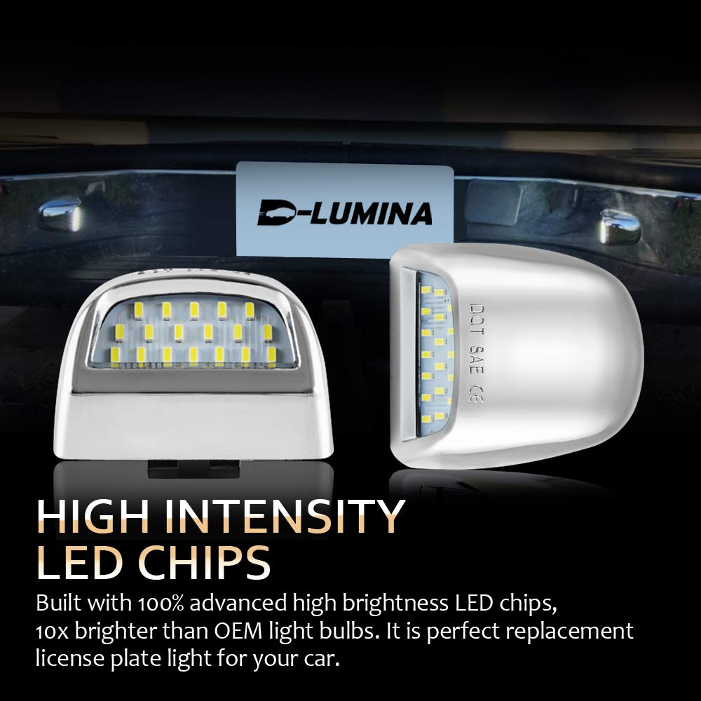 D-Lumina canbus-safe license plate lights prevent dashboard error codes