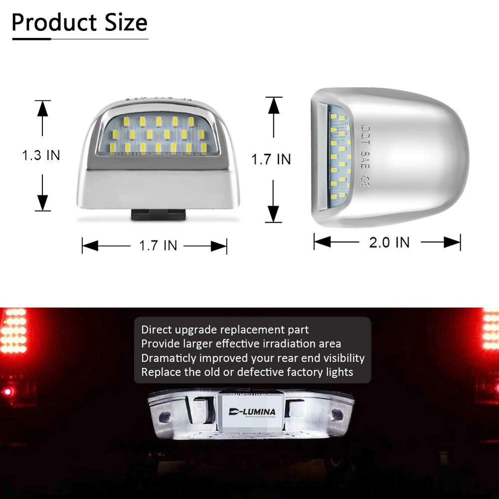 D-Lumina license plate light packaging image