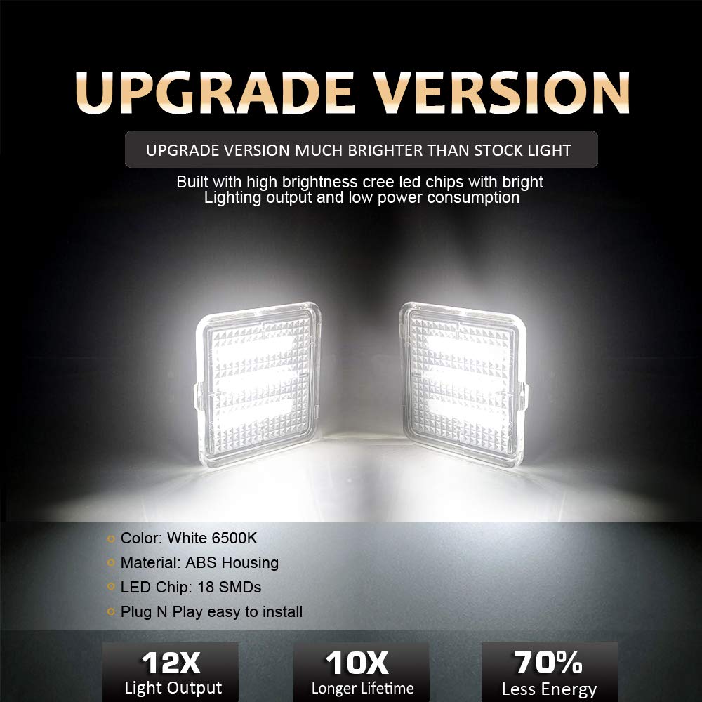 D-Lumina tundra left license plate light improves plate illumination.