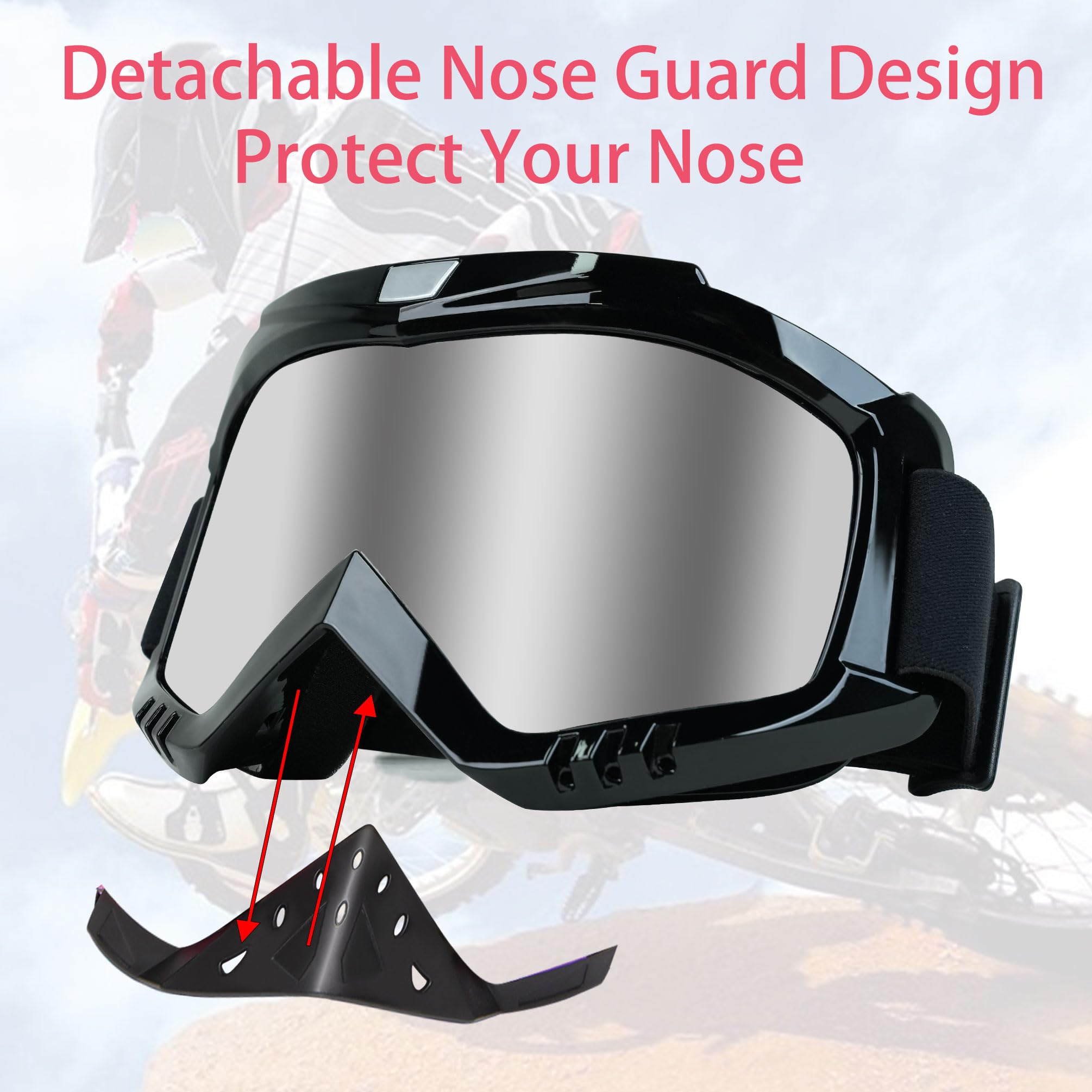 Dmeixs UV-protection and dustproof goggles for harsh environments