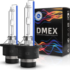 DMEX D2S HID bulb 6000K cool white beam for clearer night vision