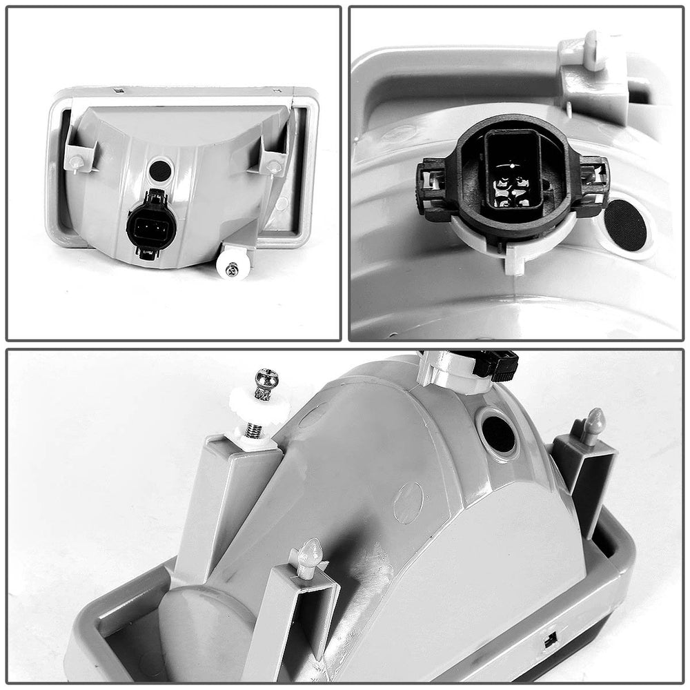 DNA MOTORING FL-ZTL-111-CH bumper-mount area supports OEM-style fit.