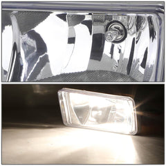 DNA MOTORING FL-ZTL-111-CH driver-side fog light improves visibility in rain and fog.