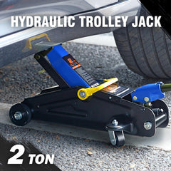 DNA Motoring 2-ton capacity indicator and saddle detail