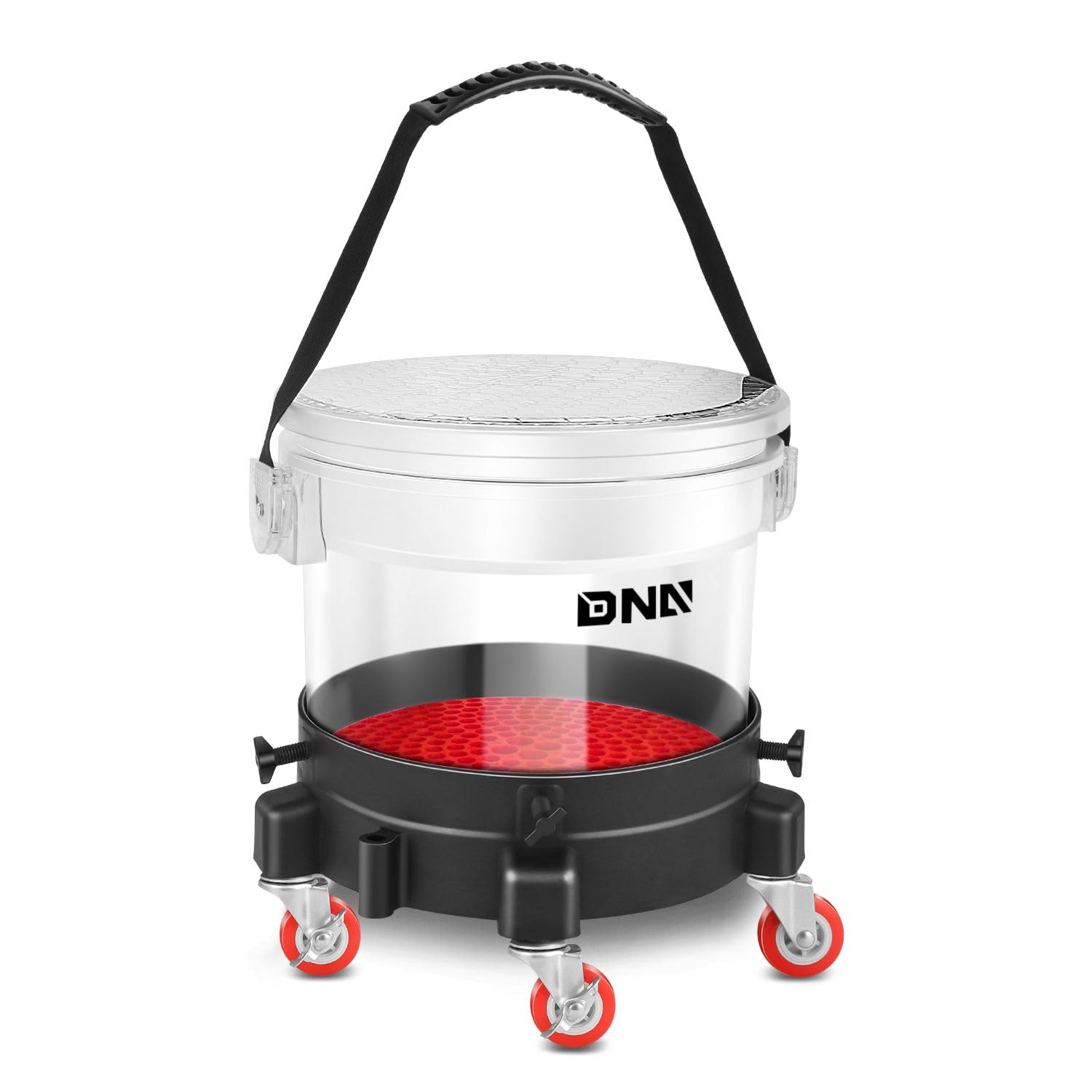 DNA Motoring 5gal washing system bucket ready for vehicle cleaning with ample capacity.
