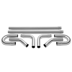 DNA Motoring 8pc 3in straight exhaust tubes for versatile DIY fabrication.