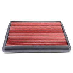 DNA Motoring AFPN-018-RD front view of washable air filter for reusable performance