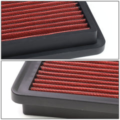 DNA Motoring AFPN-018-RD installed in OEM air box showing easy fit