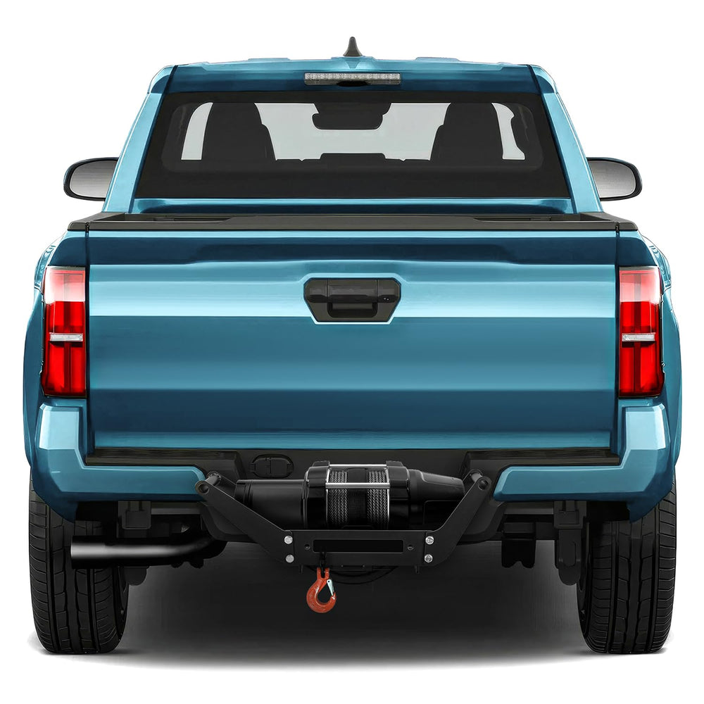DNA Motoring cradle winch mount plate in rugged outdoor recovery scenario.