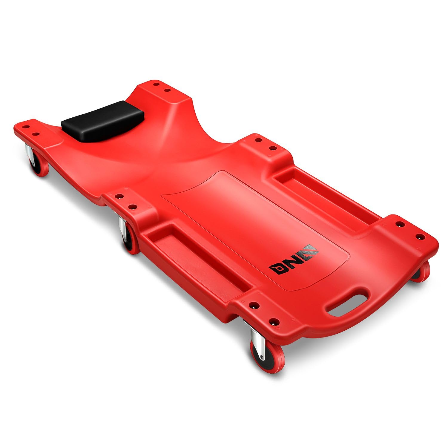 DNA Motoring creeper full-length setup for under-vehicle access and maintenance