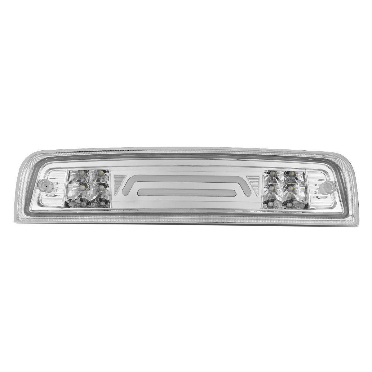 DNA MOTORING DRAM09 3D LED chrome high mount brake light boosts rear visibility