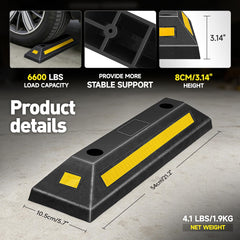 DNA Motoring durable rubber body ready for indoor and outdoor use.
